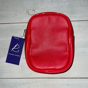Pander Red Women’s Fanny Pack NWT No Belt/Thigh Strap Faux Leather